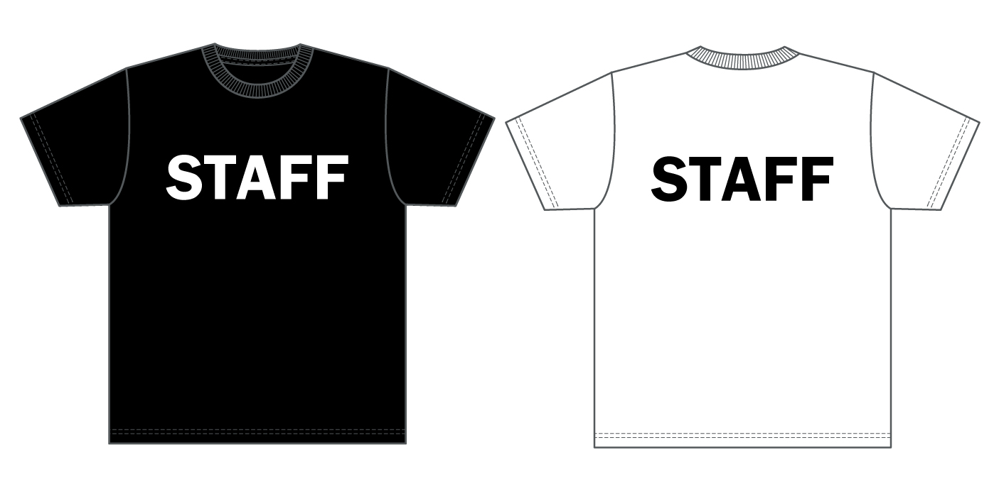 「STAFF」の文字のみ