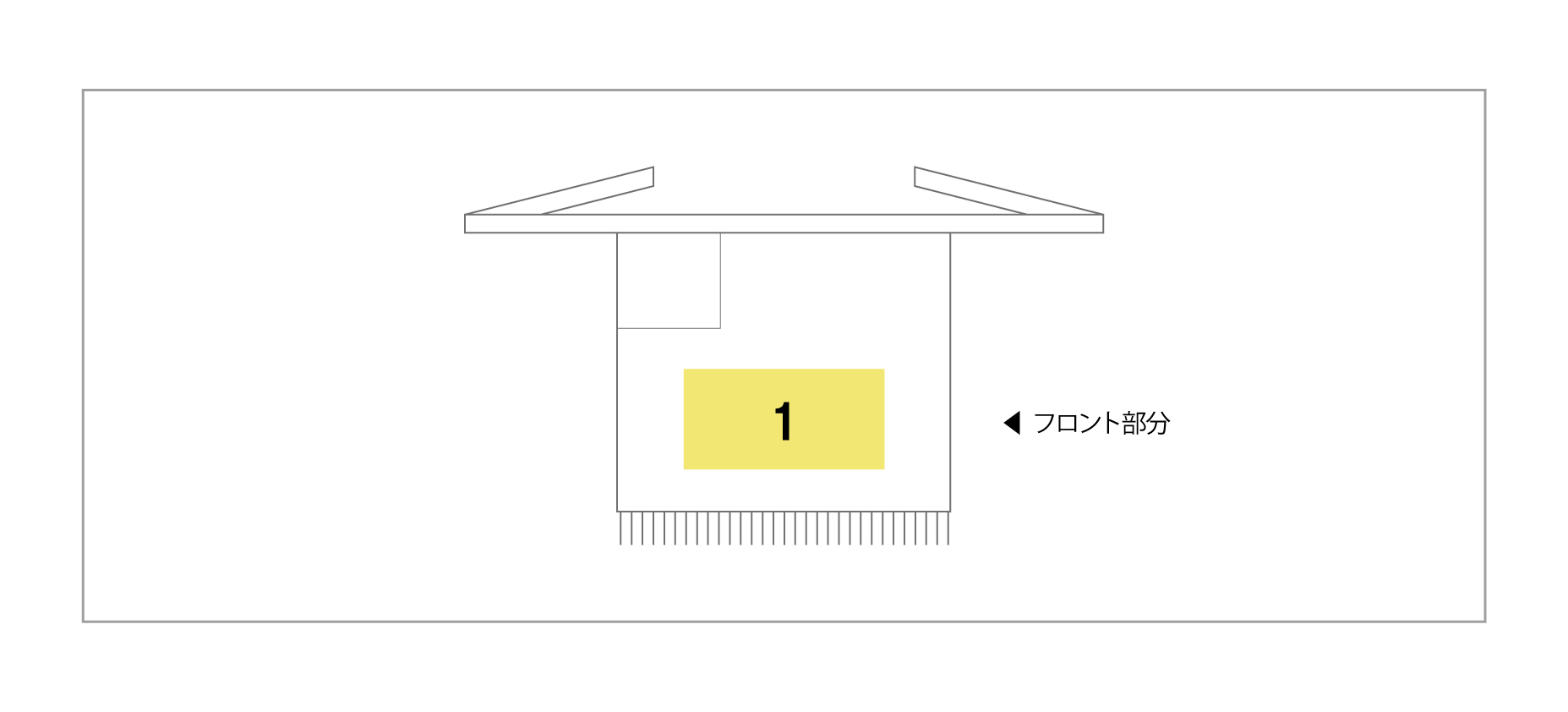 プリント範囲イメージ