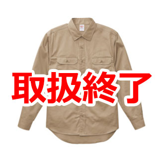 T/C ワークロングスリーブシャツ