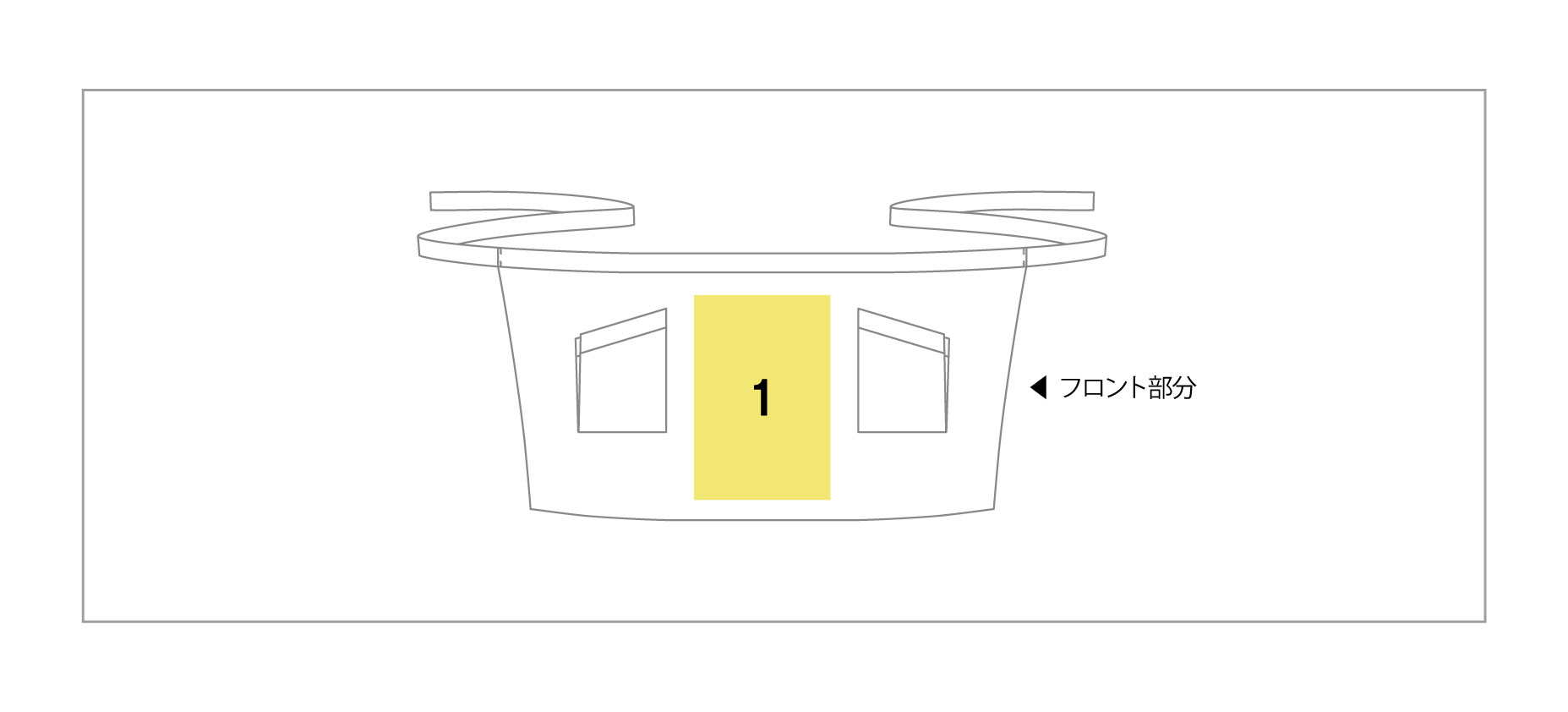 プリント範囲イメージ