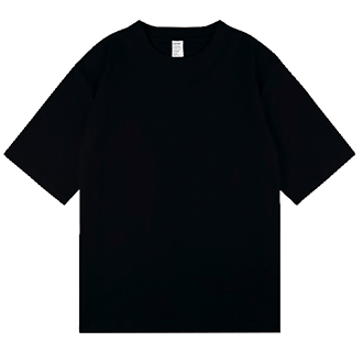 6.6オンス オーバーサイズコンフォートTシャツ（5分袖）