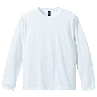 6.6オンス ロングスリーブオープンエンドコンフォートTシャツ