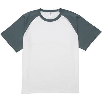 6.6ｵﾝｽ プレミアムコンフォートラグランスリーブTシャツ