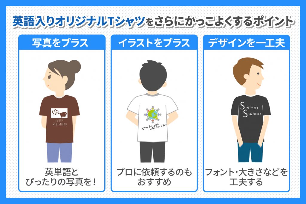 かっこいい英単語をオリジナルtシャツにプリントしよう オリジナルtシャツのプリント デザイン作成ならトミーズ