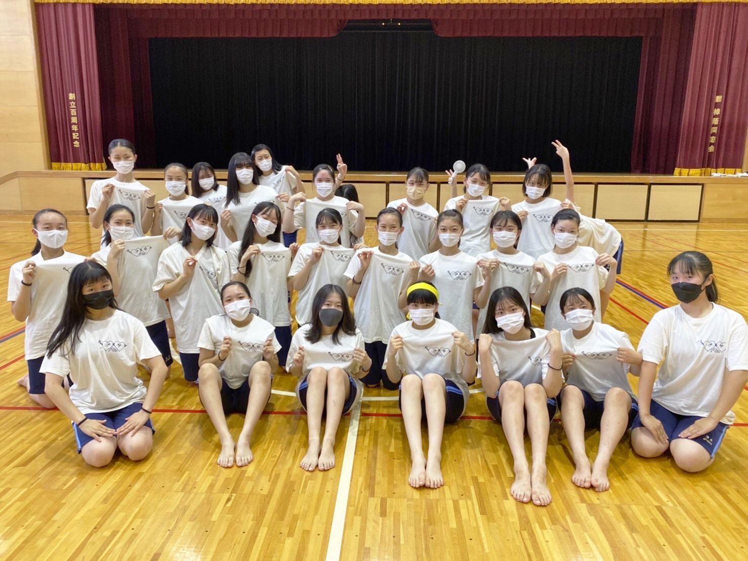 シンプル可愛いクラスtシャツ オリジナルtシャツのプリント デザイン作成ならトミーズ