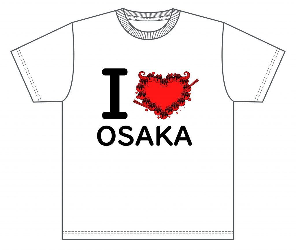 大阪たこ焼きTシャツ