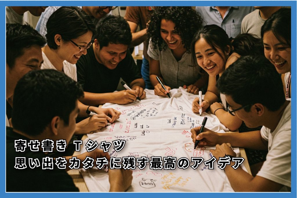 寄せ書きTシャツ