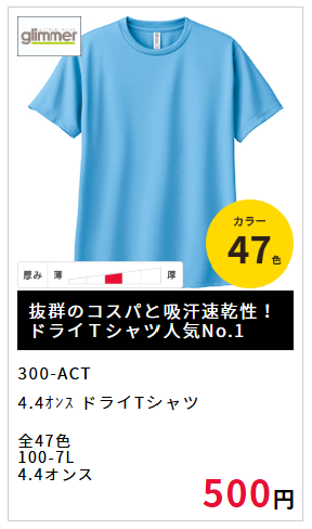 300actの商品画像
