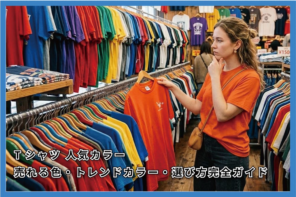 Tシャツ人気カラー