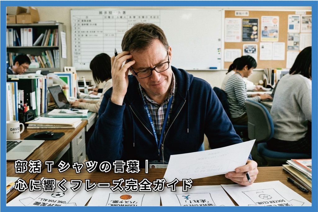 部活Tシャツ言葉