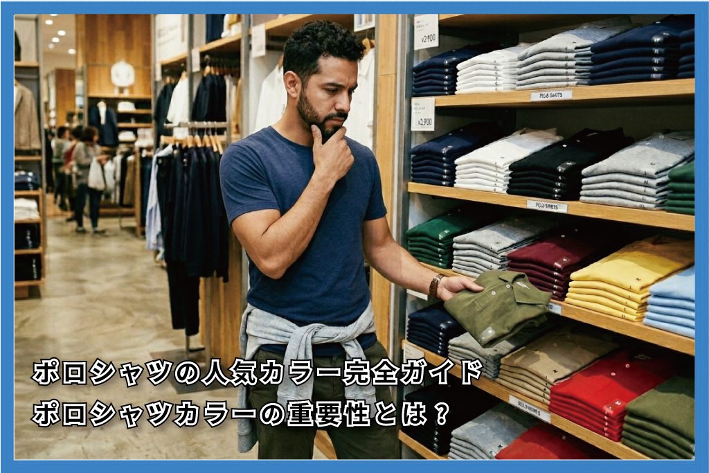 ポロシャツ人気カラー