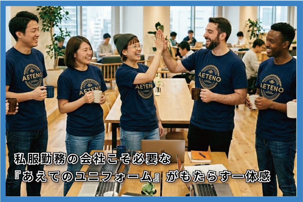 あえてのユニフォーム