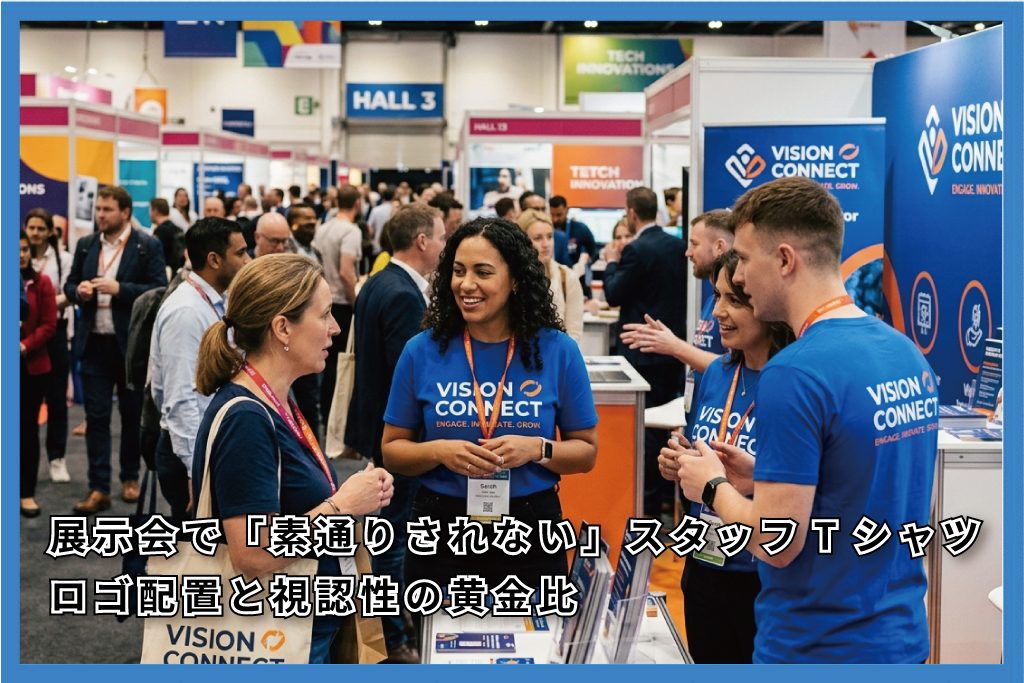 展示会スタッフTシャツ