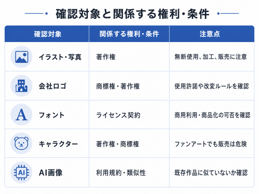 確認対象