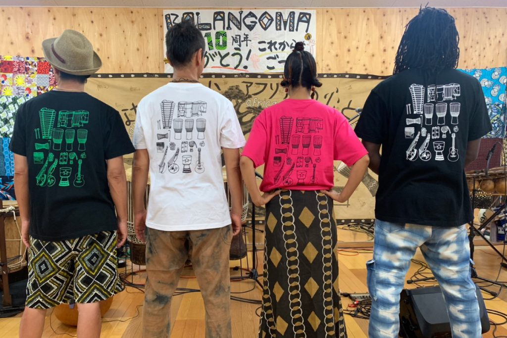 バンド10周年記念Tシャツその2
